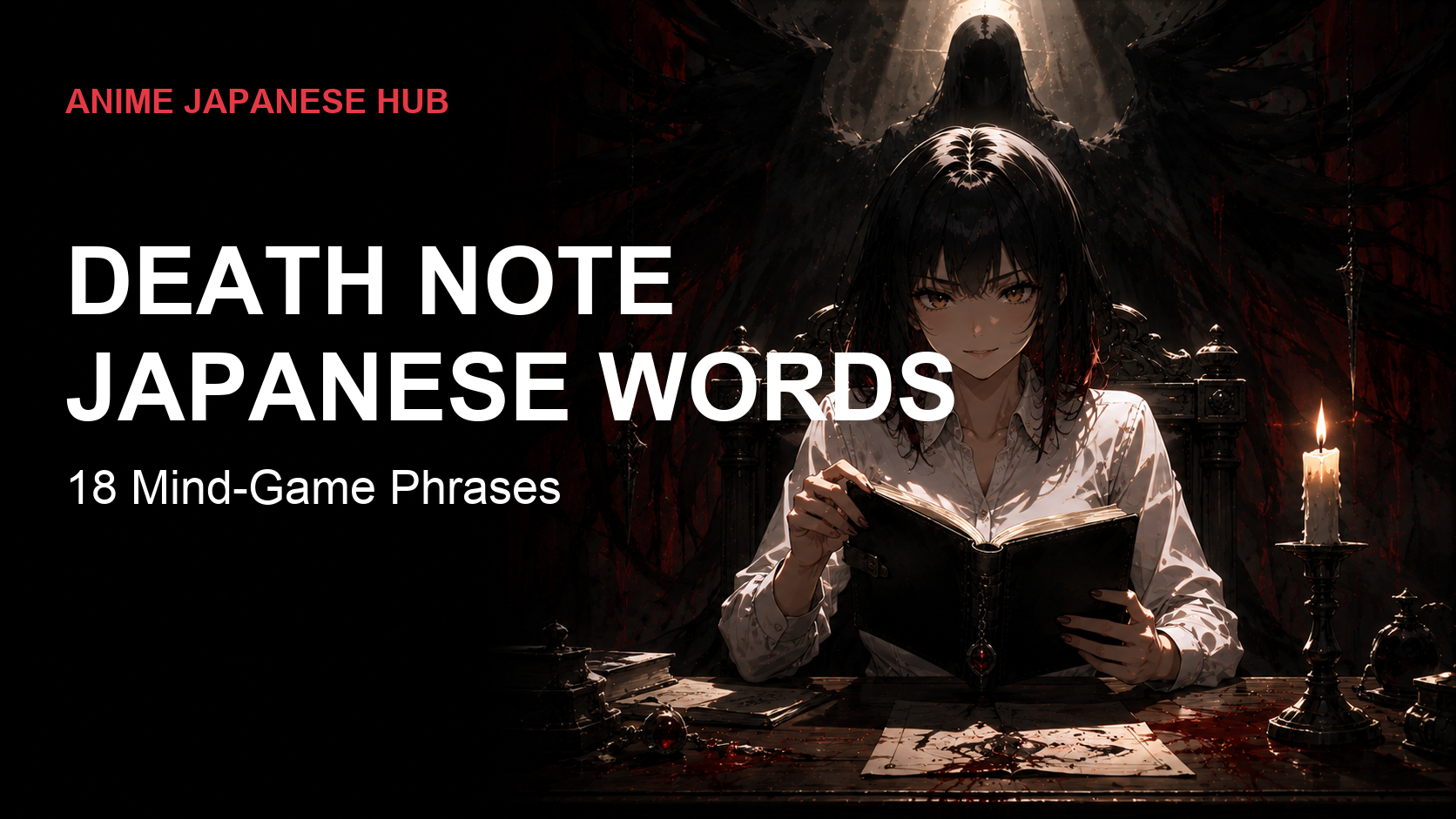 Death Note Japanese Words: 18 Real Phrases From the Mind Game Anime