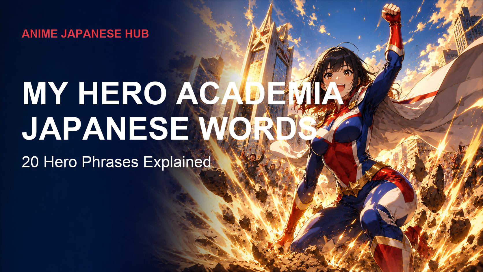 My Hero Academia Japanese Words: 20 Real Phrases Plus How They Sound in Japanese